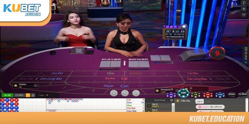 Tựa game baccarat kịch tính